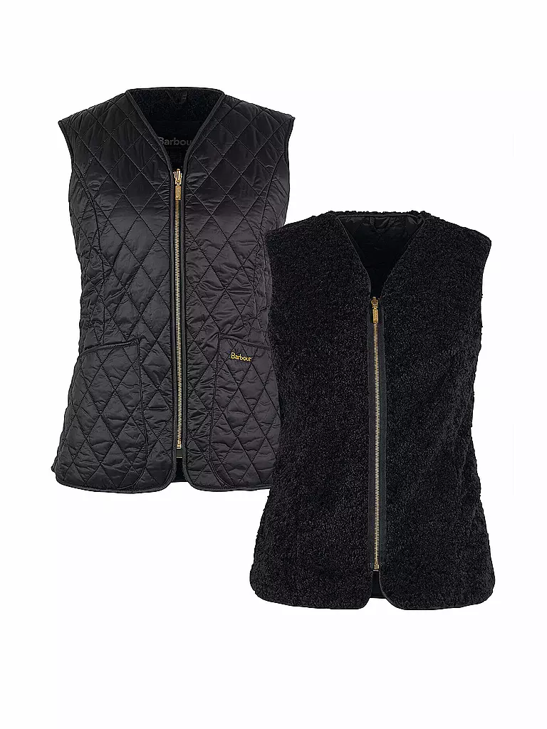 BARBOUR | Chaleco reversible | Negro