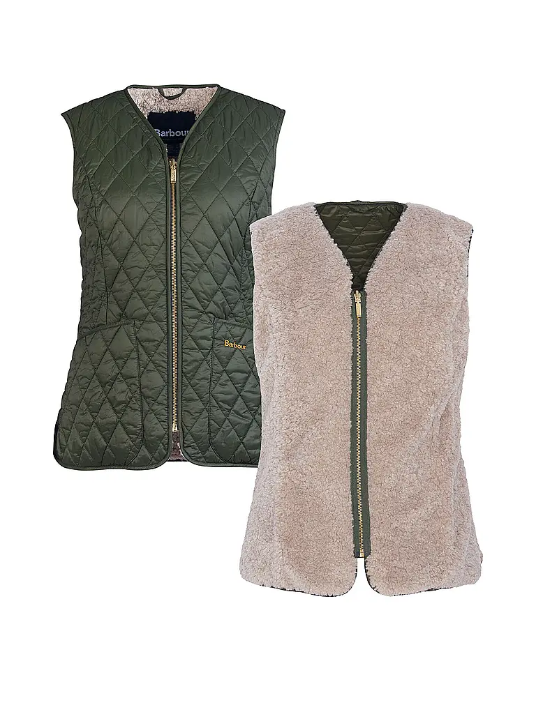 BARBOUR | Chaleco reversible | Oliva