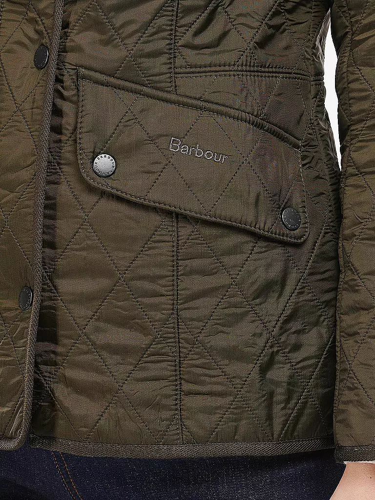 BARBOUR | Chaqueta acolchada CAVALRY POLARQUILT | Oliva