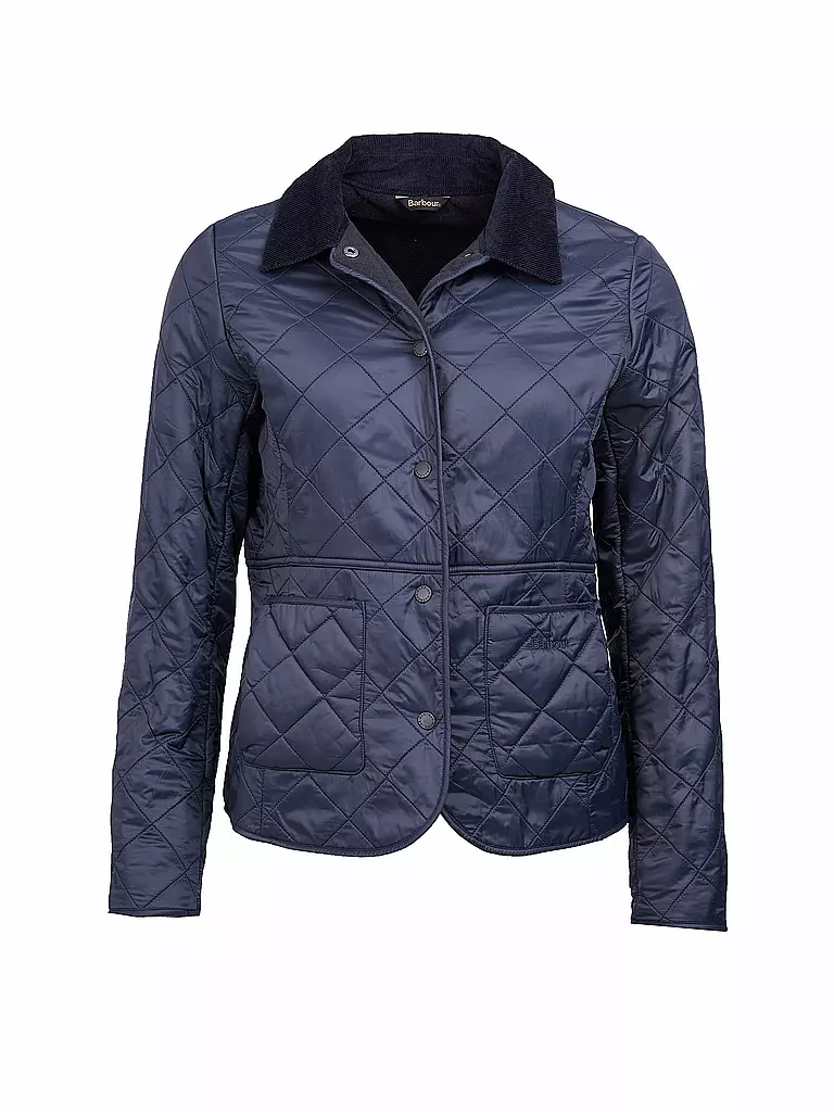 BARBOUR | Chaqueta acolchada DEVERON POLARQUILT | Azul oscuro