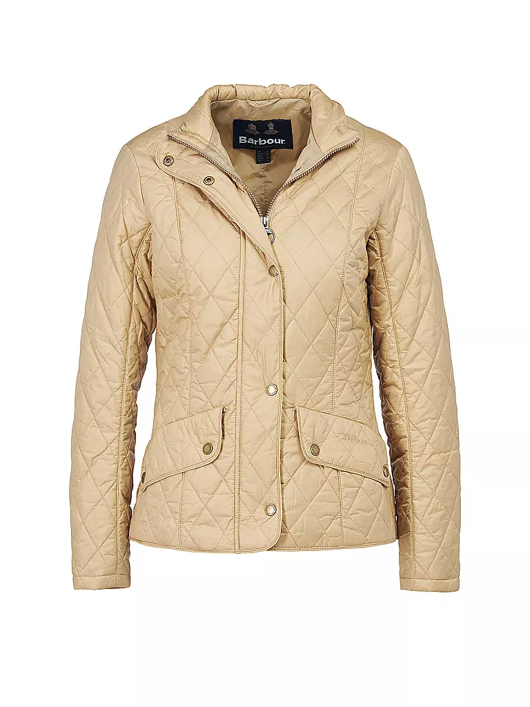 BARBOUR | Chaqueta acolchada FLYWEIGHT CAVALRY | Beige