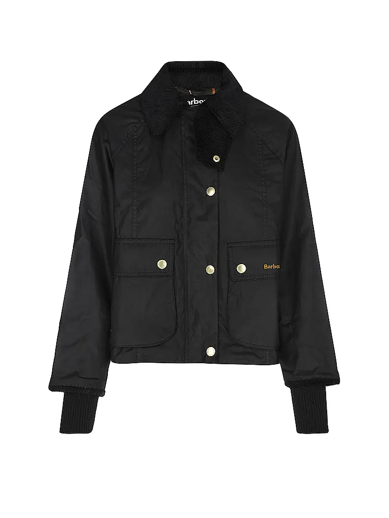 BARBOUR | Chaqueta acolchada ligera BEADNELL WAX JACKET | Negro