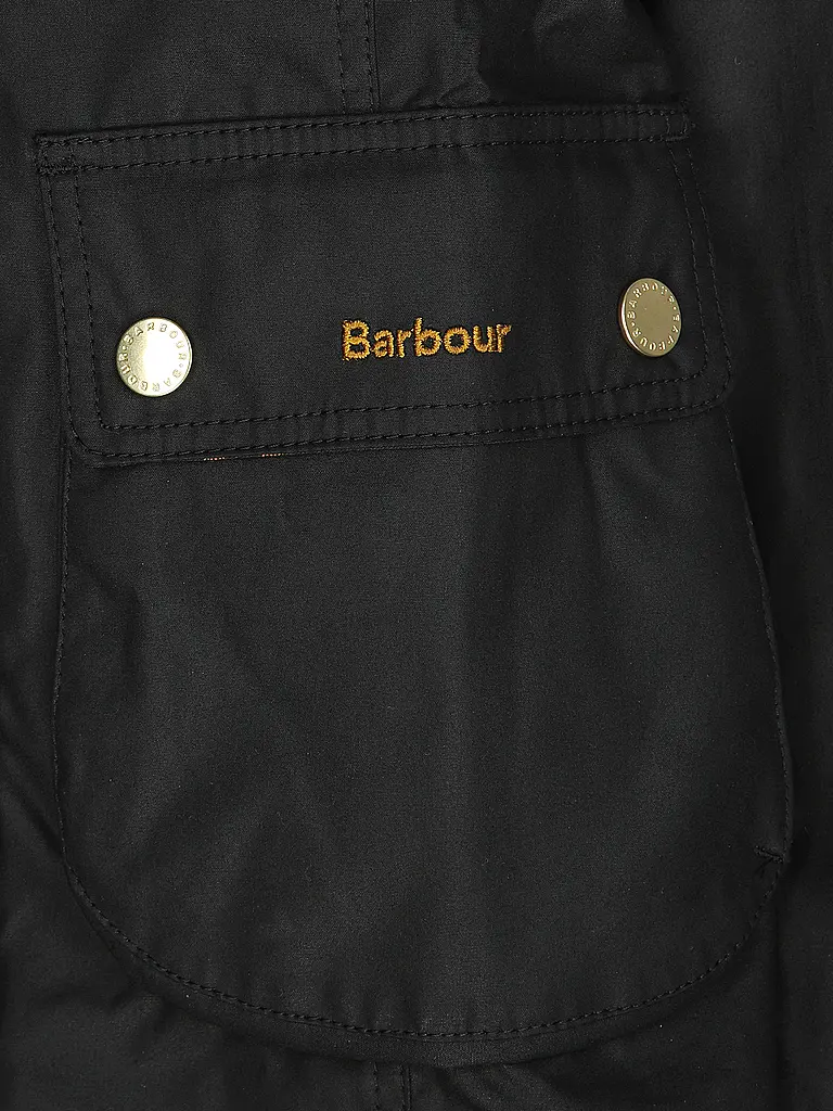 BARBOUR | Chaqueta acolchada ligera BEADNELL WAX JACKET | Negro