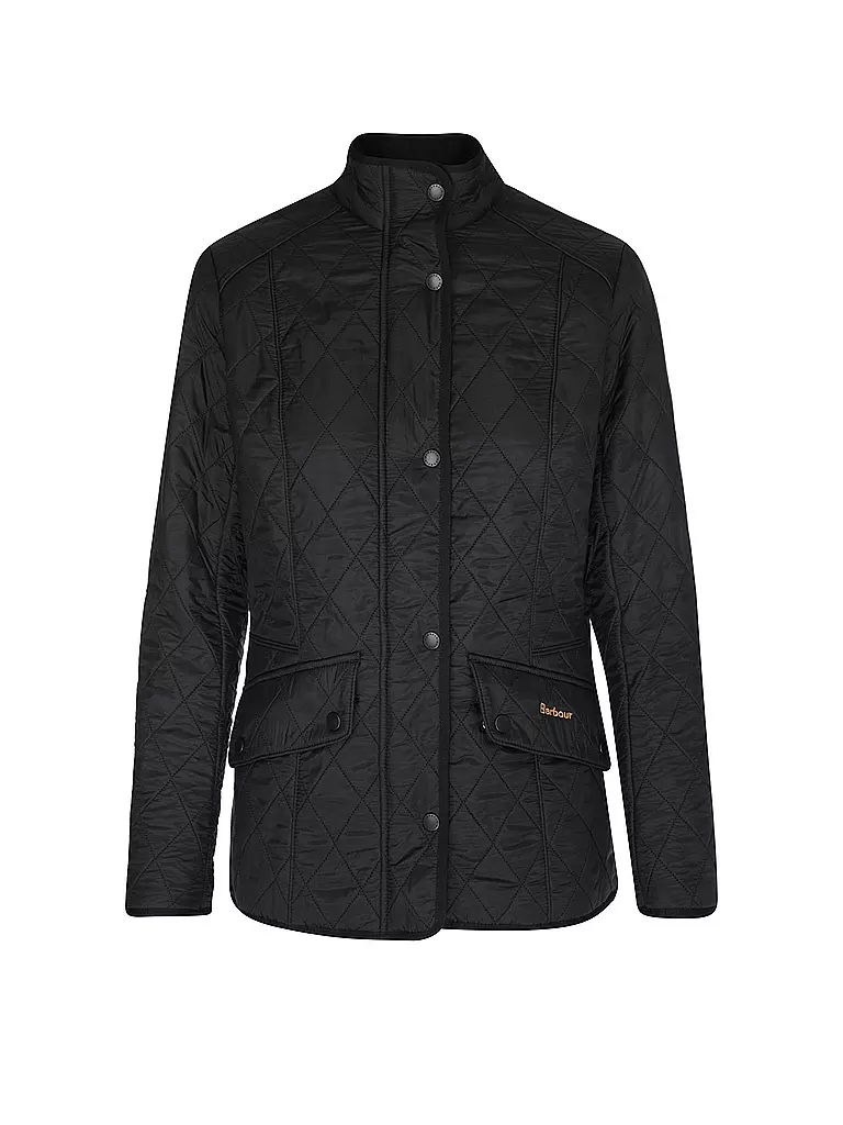 BARBOUR | Chaqueta acolchada ligera CAVALRY POLARQULIT | Negro