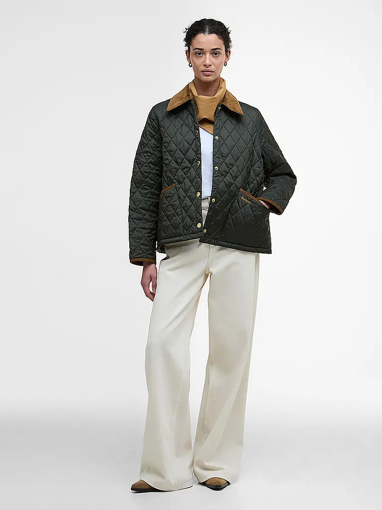 BARBOUR | Chaqueta acolchada ligera LIDDESDALE | Oliva