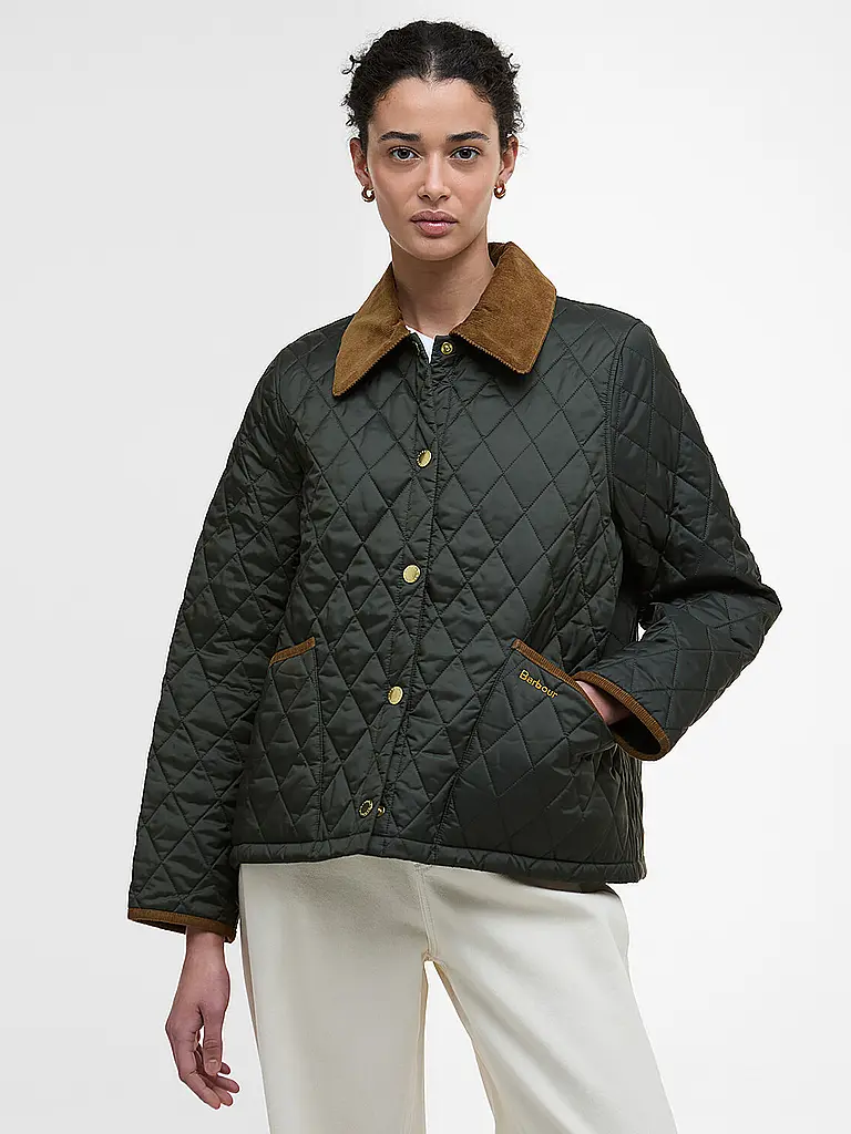 BARBOUR | Chaqueta acolchada ligera LIDDESDALE | Oliva