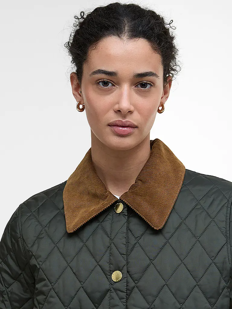 BARBOUR | Chaqueta acolchada ligera LIDDESDALE | Oliva