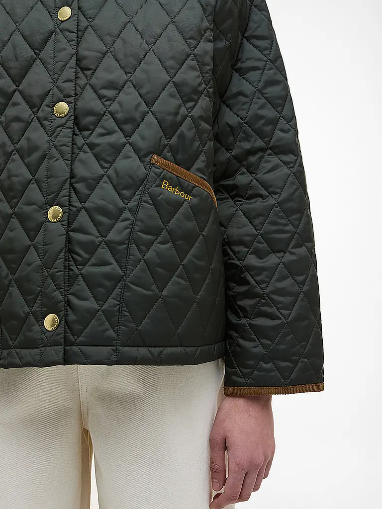 BARBOUR | Chaqueta acolchada ligera LIDDESDALE | Oliva