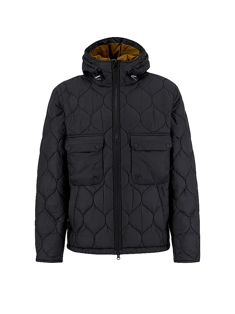 BARBOUR | Chaqueta acolchada ligera RE-ENGINEERED | Negro
