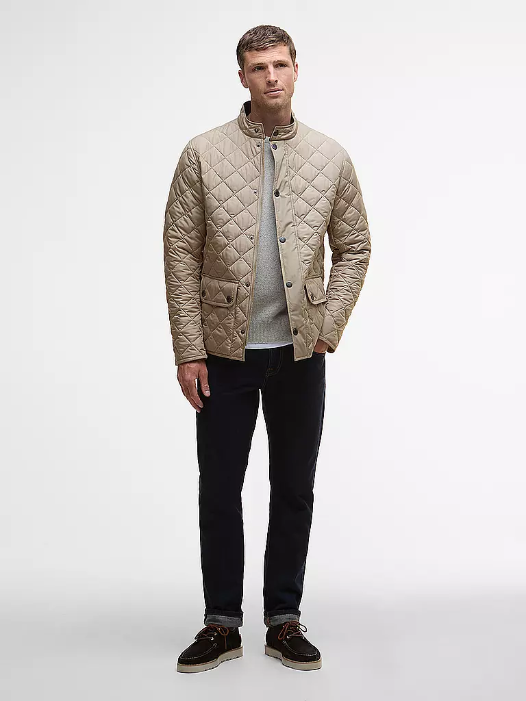 BARBOUR | Chaqueta acolchada LOWERDALE | Beige