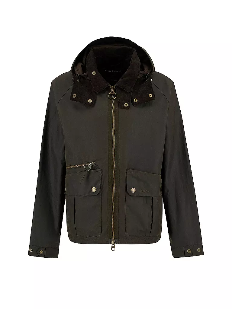 BARBOUR | Chaqueta BARDON WAX | Oliva