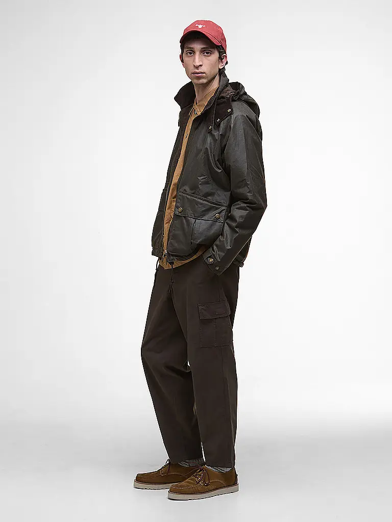 BARBOUR | Chaqueta BARDON WAX | Oliva