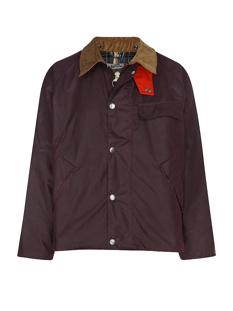 BARBOUR | Chaqueta encerada Transport de Paul Smith loves Barbour | Lila