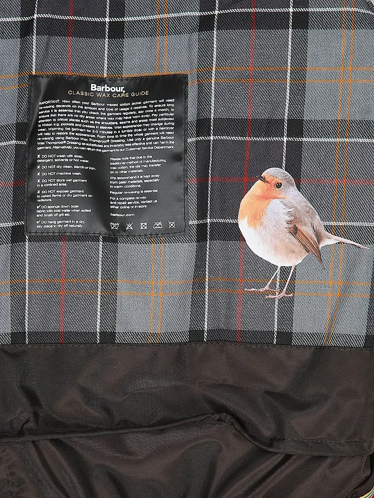 BARBOUR | Chaqueta encerada Transport de Paul Smith loves Barbour | Lila
