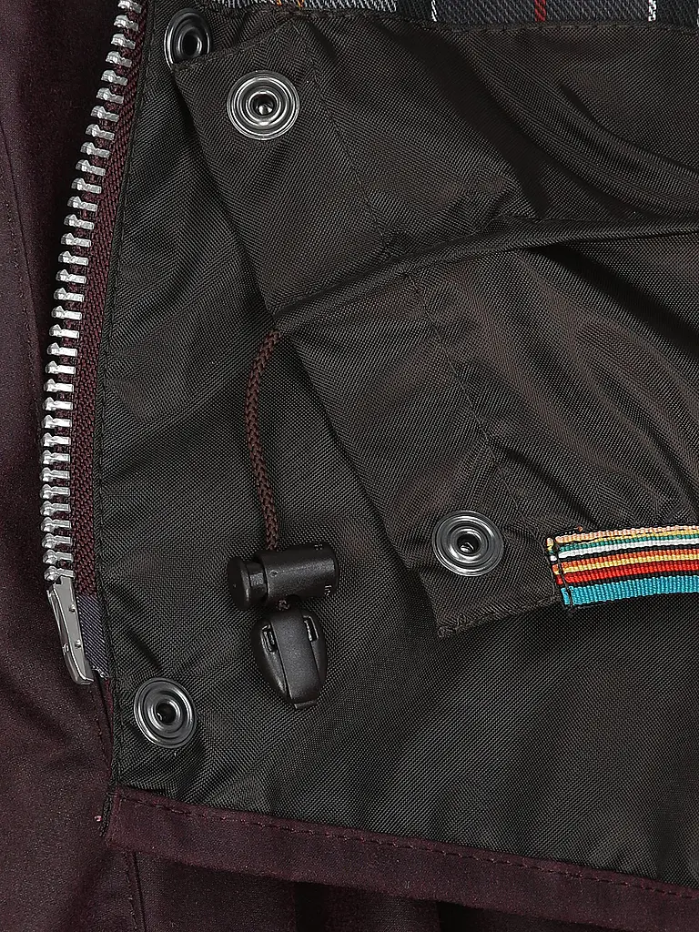 BARBOUR | Chaqueta encerada Transport de Paul Smith loves Barbour | Lila