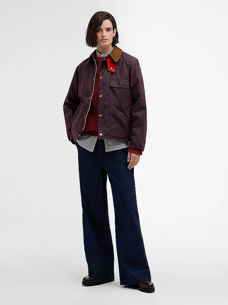BARBOUR | Chaqueta encerada Transport de Paul Smith loves Barbour | Lila