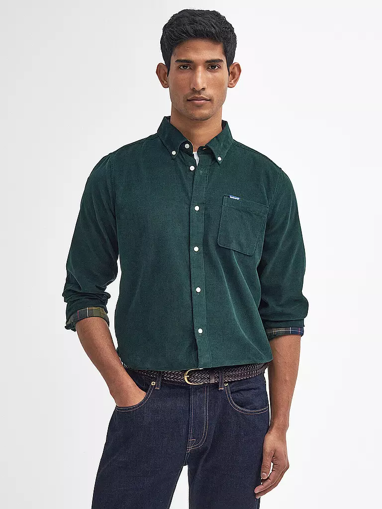 BARBOUR | Cordhemd RAMSEY | Verde