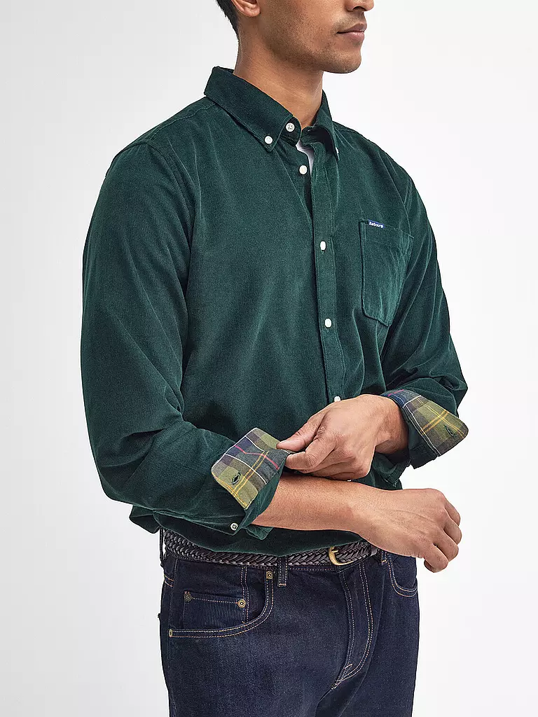 BARBOUR | Cordhemd RAMSEY | Verde