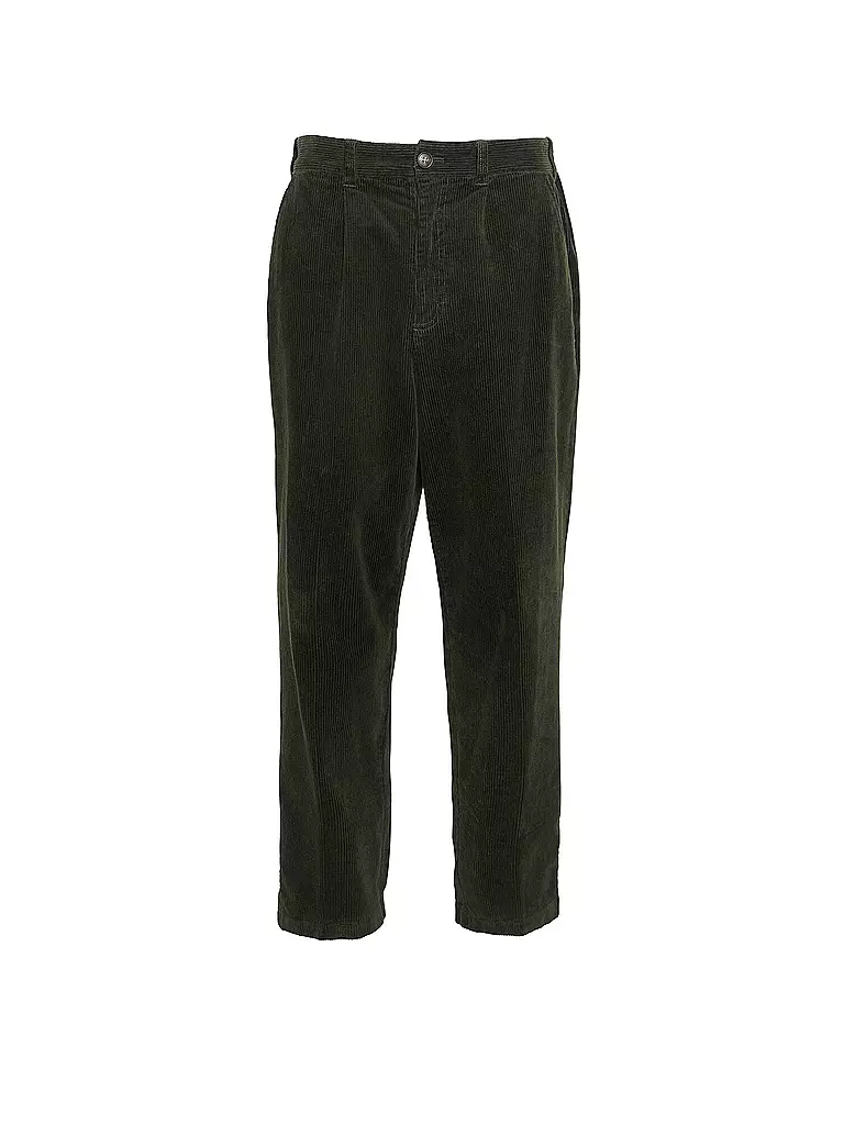 BARBOUR | Cordhose Relaxed Fit | Oliva