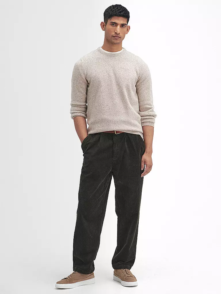 BARBOUR | Cordhose Relaxed Fit | Oliva
