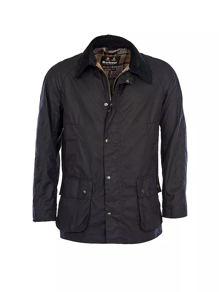BARBOUR | Fieldjacke ASHBY WAX | Azul