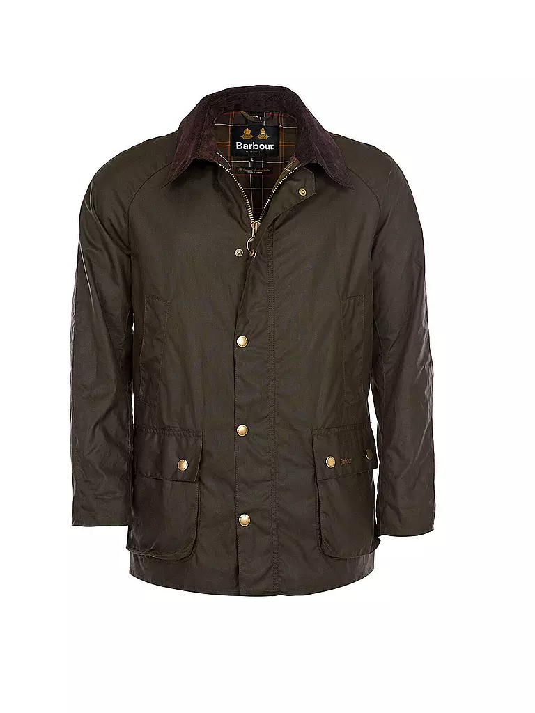 BARBOUR | Fieldjacke ASHBY WAX | Oliva