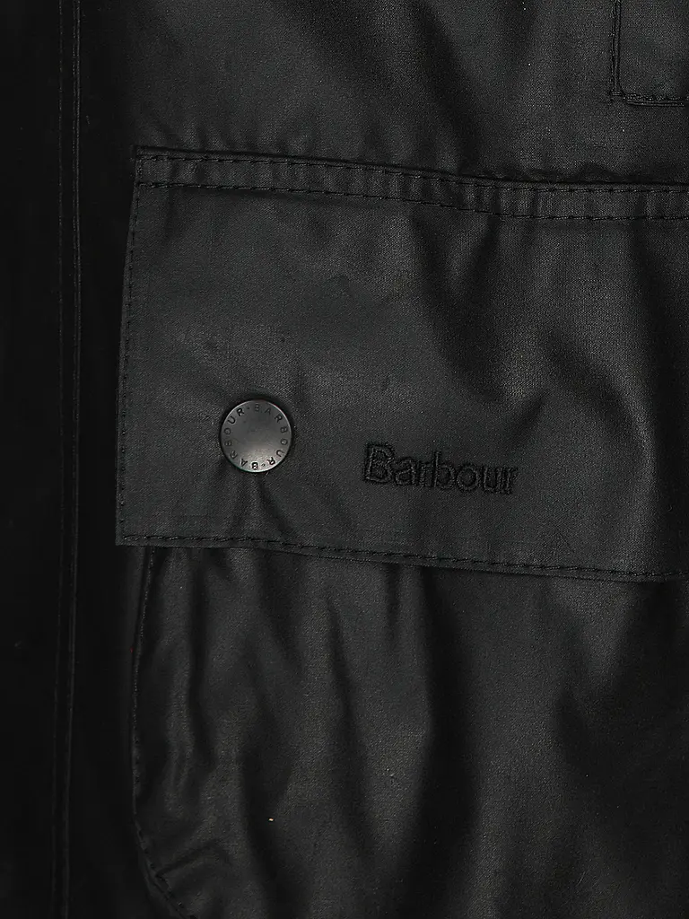 BARBOUR | Fieldjacket BEAUFORT WAX | Negro