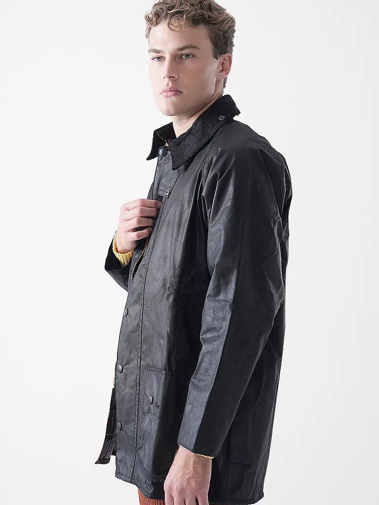 BARBOUR | Fieldjacket BEAUFORT WAX | Negro
