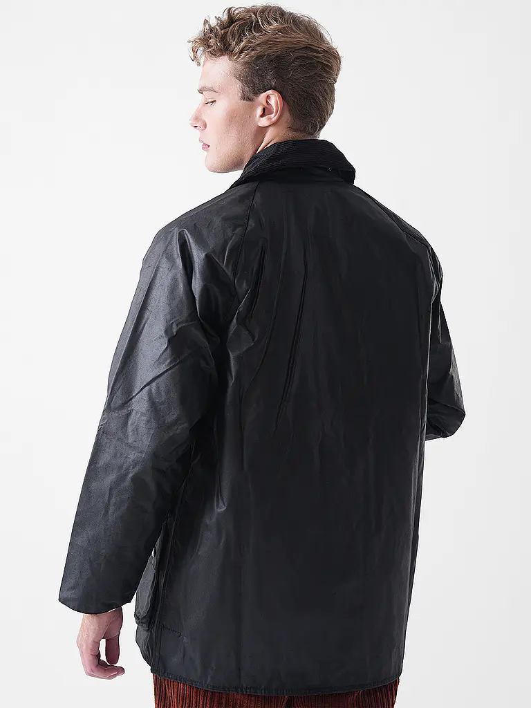 BARBOUR | Fieldjacket BEAUFORT WAX | Negro