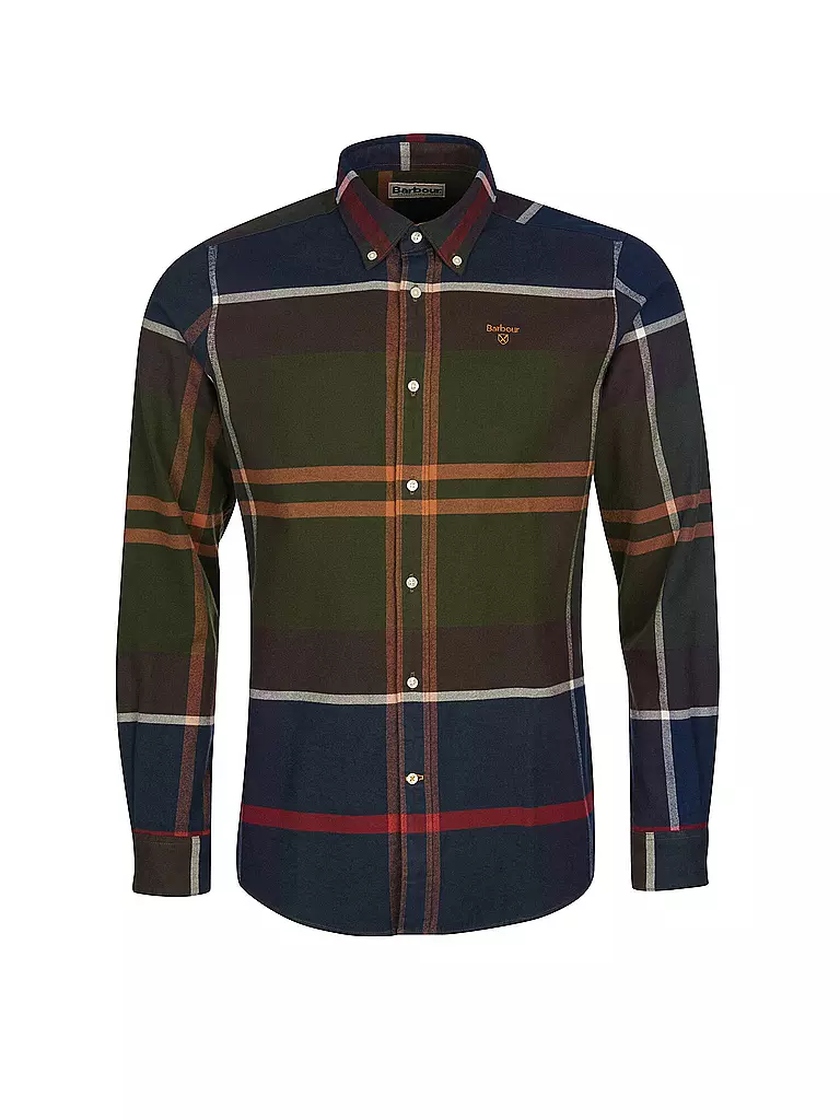 BARBOUR | Flanellhemd  | Oliva