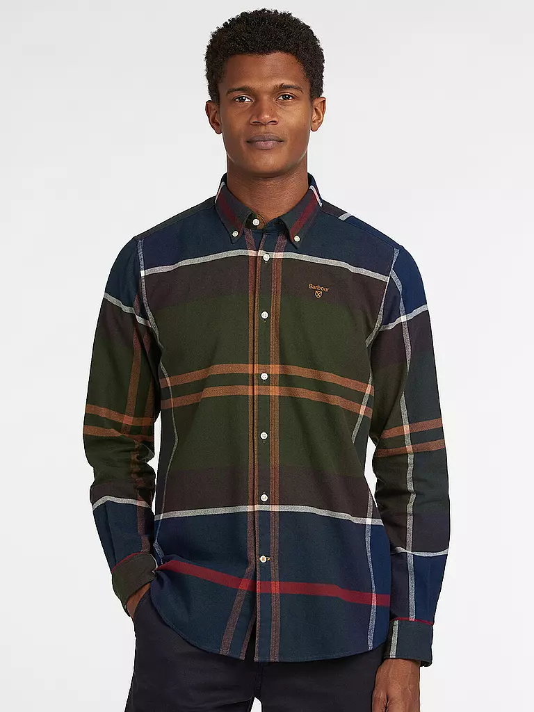 BARBOUR | Flanellhemd  | Oliva