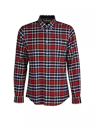 BARBOUR | Flanellhemd Slim Fit BEDSOM | Rojo