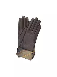 BARBOUR | Guantes de cuero LADY JANE | Marrón