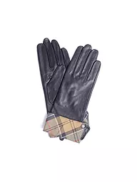 BARBOUR | Guantes de cuero LADY JANE | Negro
