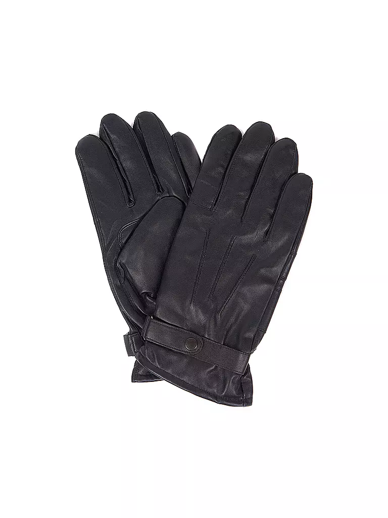 BARBOUR | Guantes de cuero | Negro