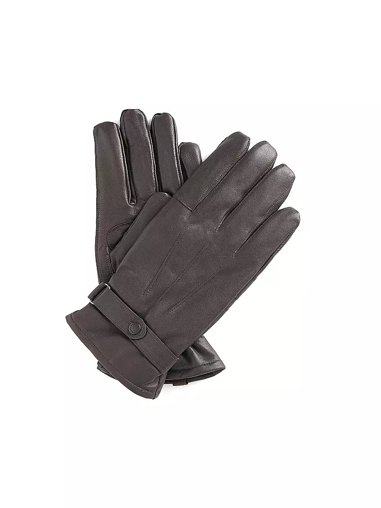 BARBOUR | Guantes de cuero | Marrón
