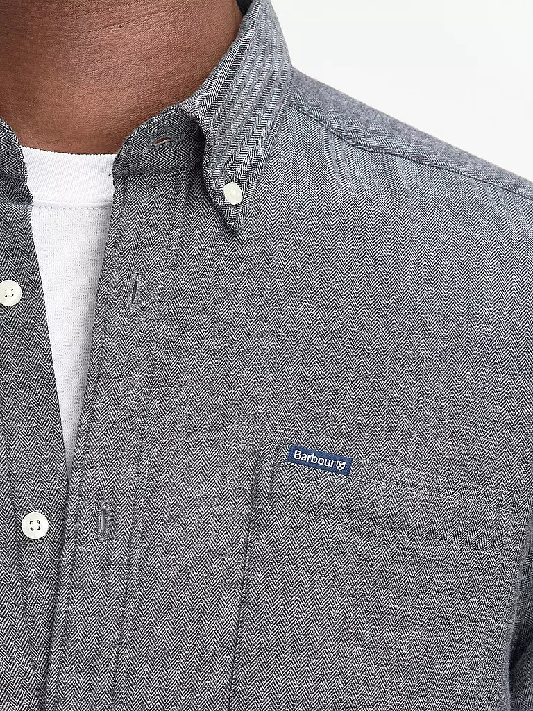 BARBOUR | Hemd BUCKLEY Tailored Fit | Gris