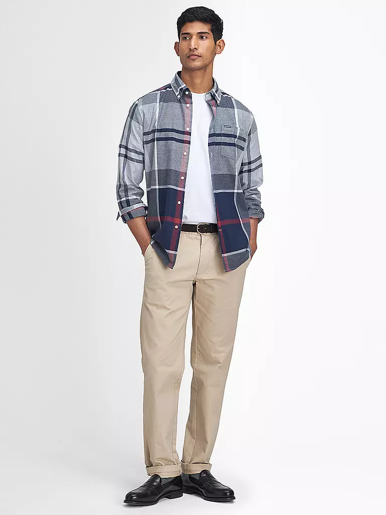 BARBOUR | Hemd DUNON | Gris claro