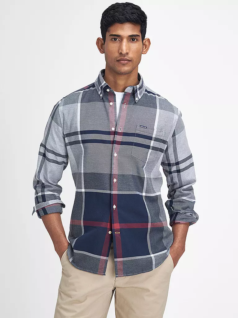 BARBOUR | Hemd DUNON | Gris claro