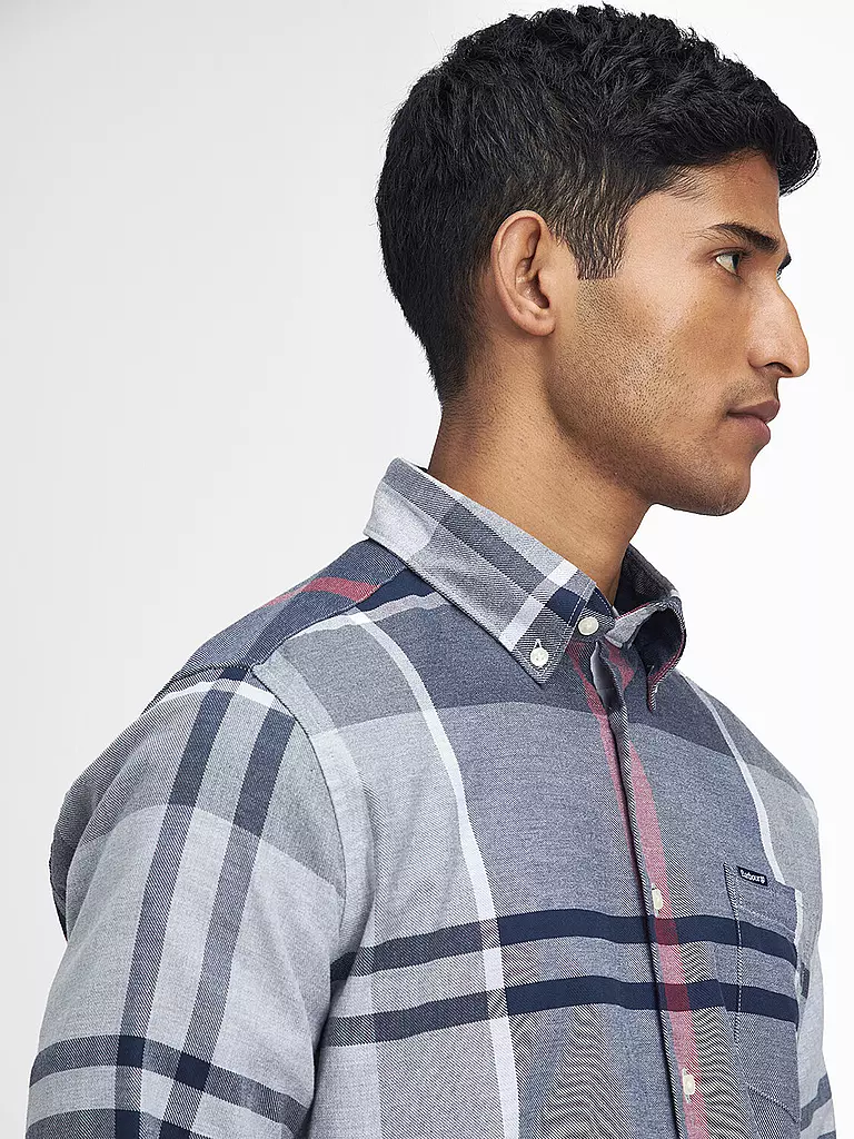 BARBOUR | Hemd DUNON | Gris claro