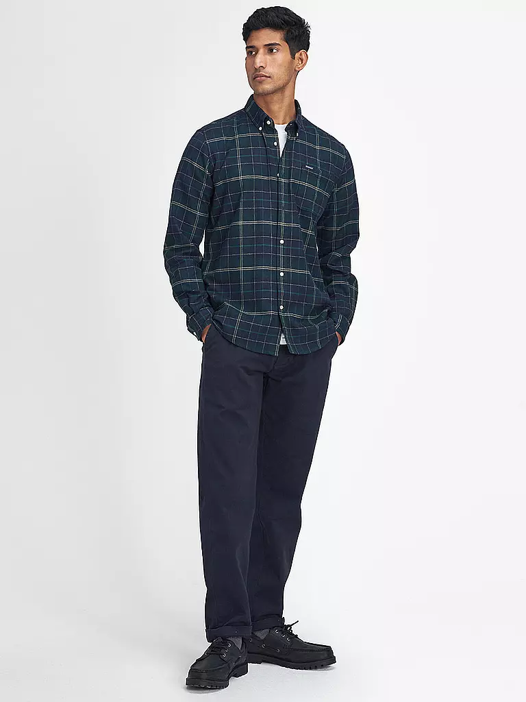 BARBOUR | Hemd KYELOCH | Azul oscuro