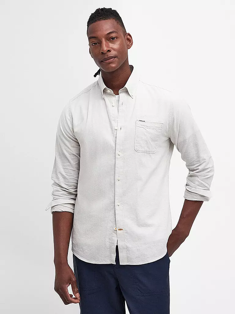 BARBOUR | Hemd NELSON | Gris claro