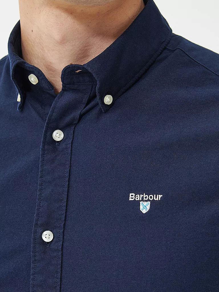 BARBOUR | Hemd Tailored Fit | Azul oscuro