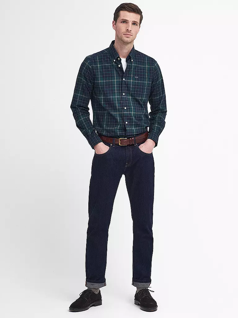 BARBOUR | Hemd WETHEREM | Azul oscuro