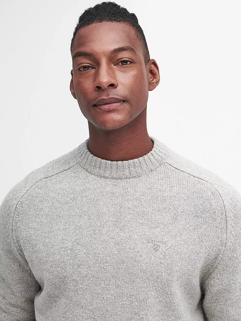BARBOUR | Jersey GRANGETOWN | hellgrau