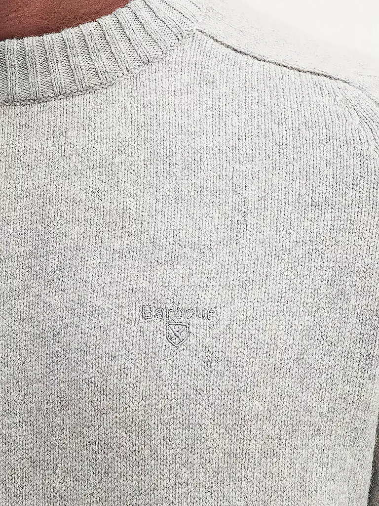 BARBOUR | Jersey GRANGETOWN | hellgrau
