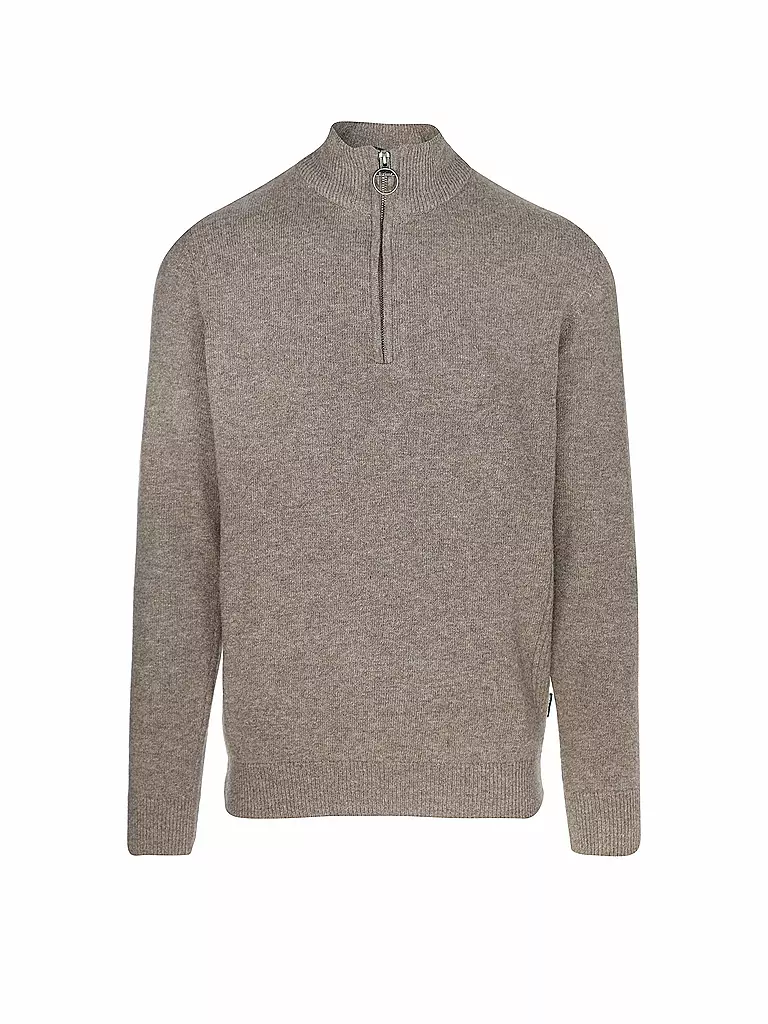 BARBOUR | Jersey Troyer HOLDIN | hellbraun