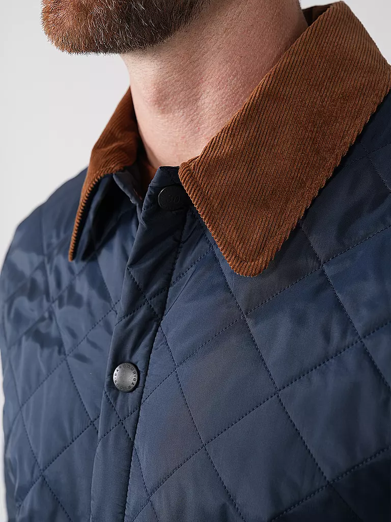 BARBOUR | Leichtsteppjacke LIDDESDALE  | Azul oscuro