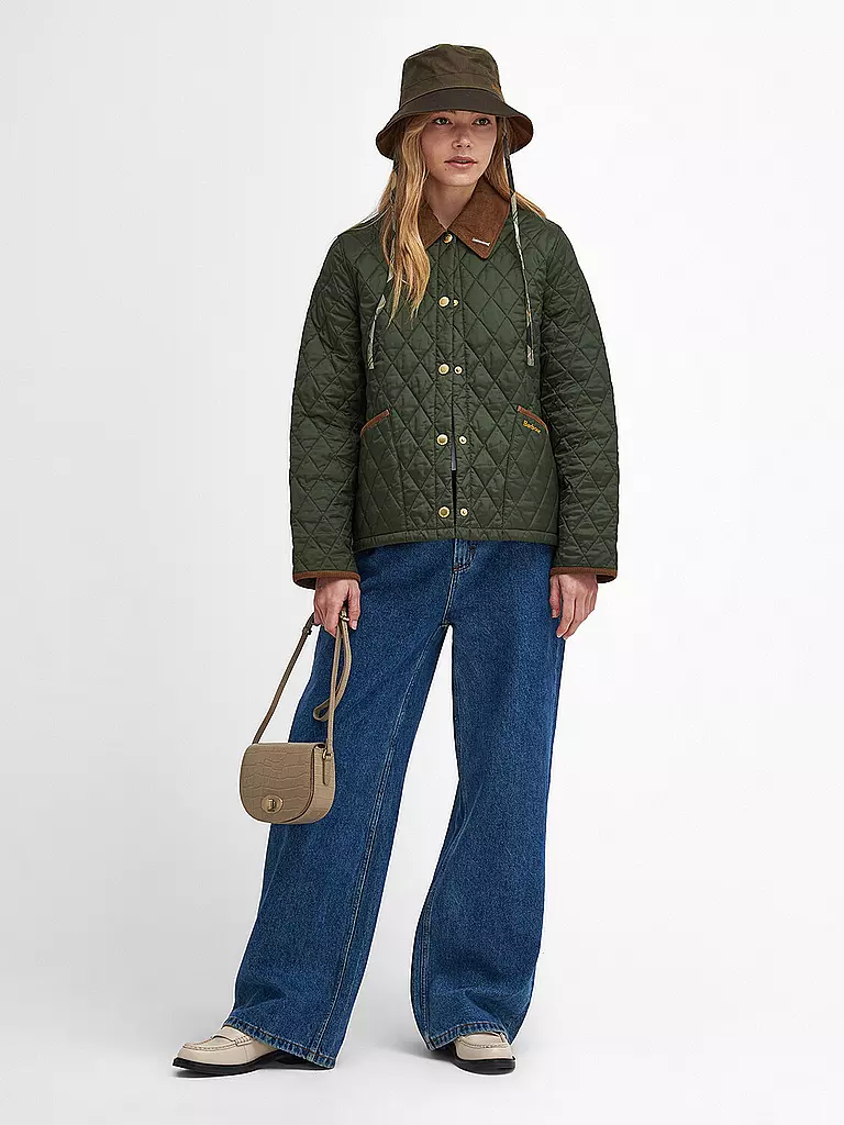 BARBOUR | Leichtsteppjacke LIDDESDALE | Oliva