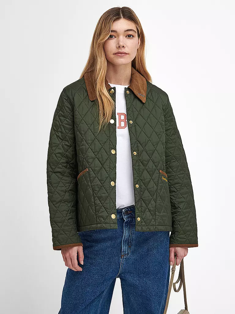BARBOUR | Leichtsteppjacke LIDDESDALE | Oliva